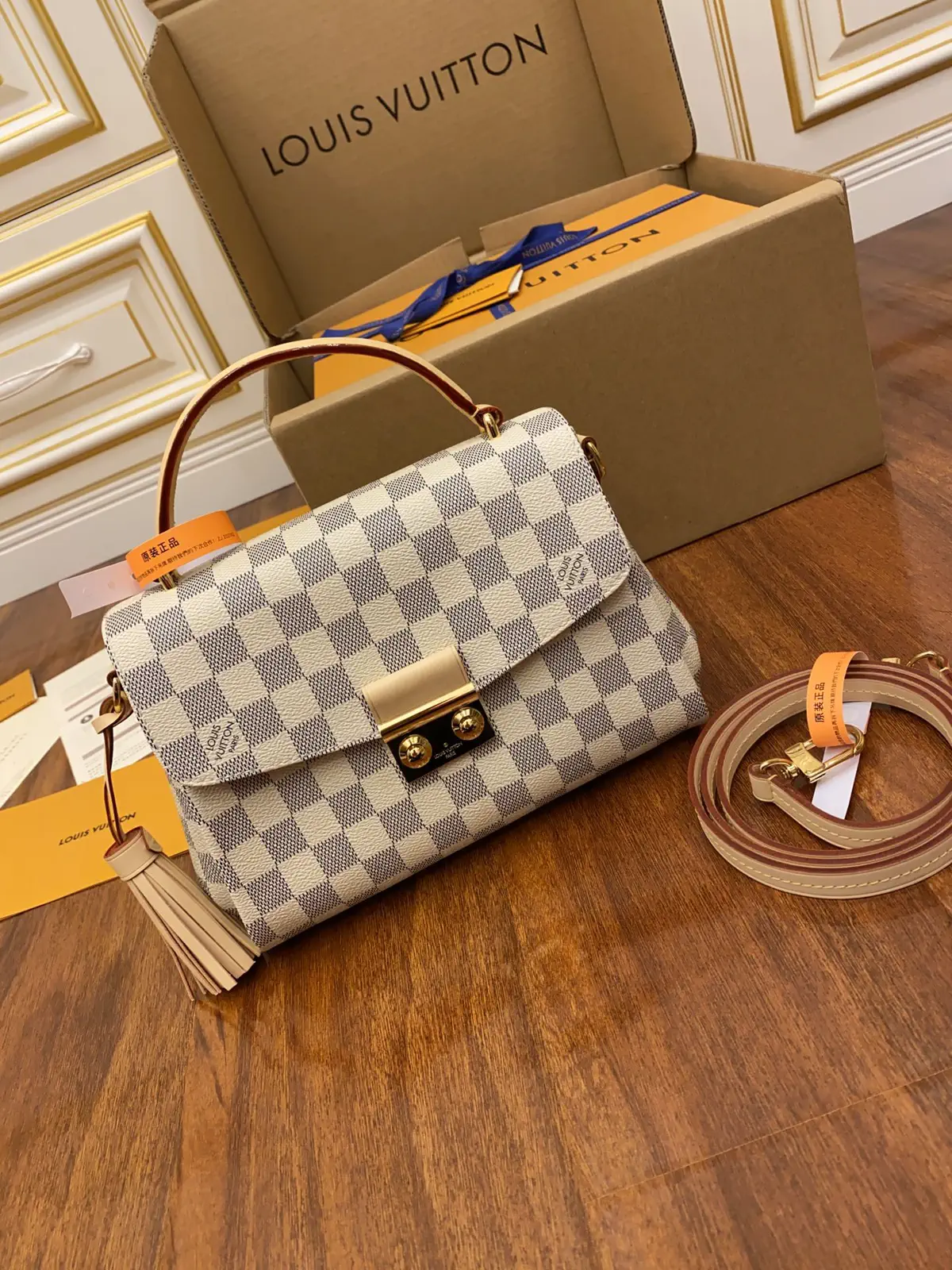 Louis Vuitton Checkerboard Top Handle Bag image 1