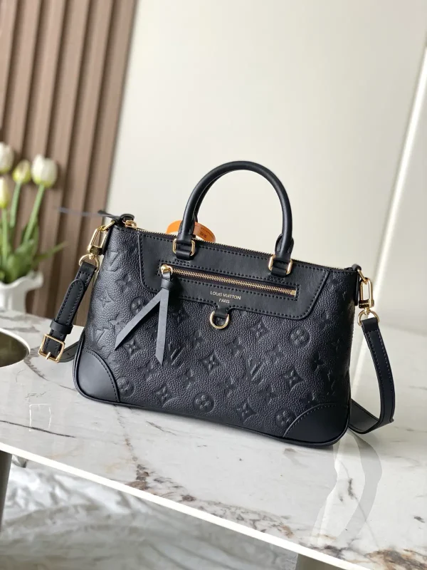 Louis Vuitton Black Monogram Top Handle Bag image 1