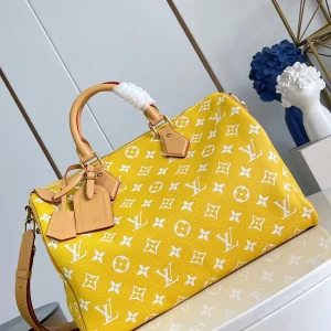 Louis Vuitton Yellow Monogram Speedy Bandoulière 40 Bag image 1