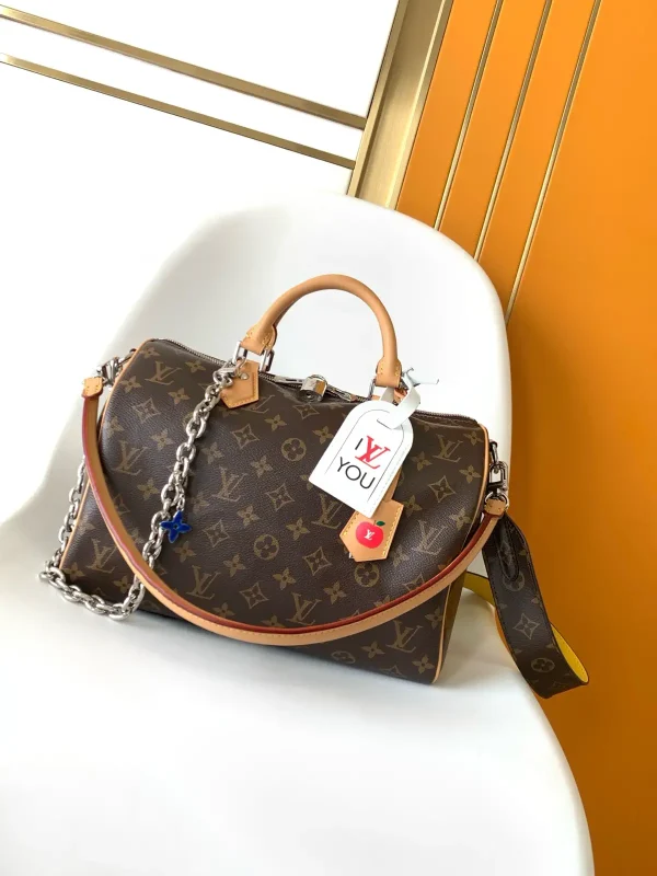 Louis Vuitton Monogram Speedy Soft 30 Boho Top Handle Bag image 1