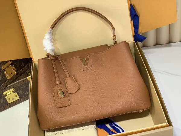 Louis Vuitton Capucines Brown Top Handle Bag image 1