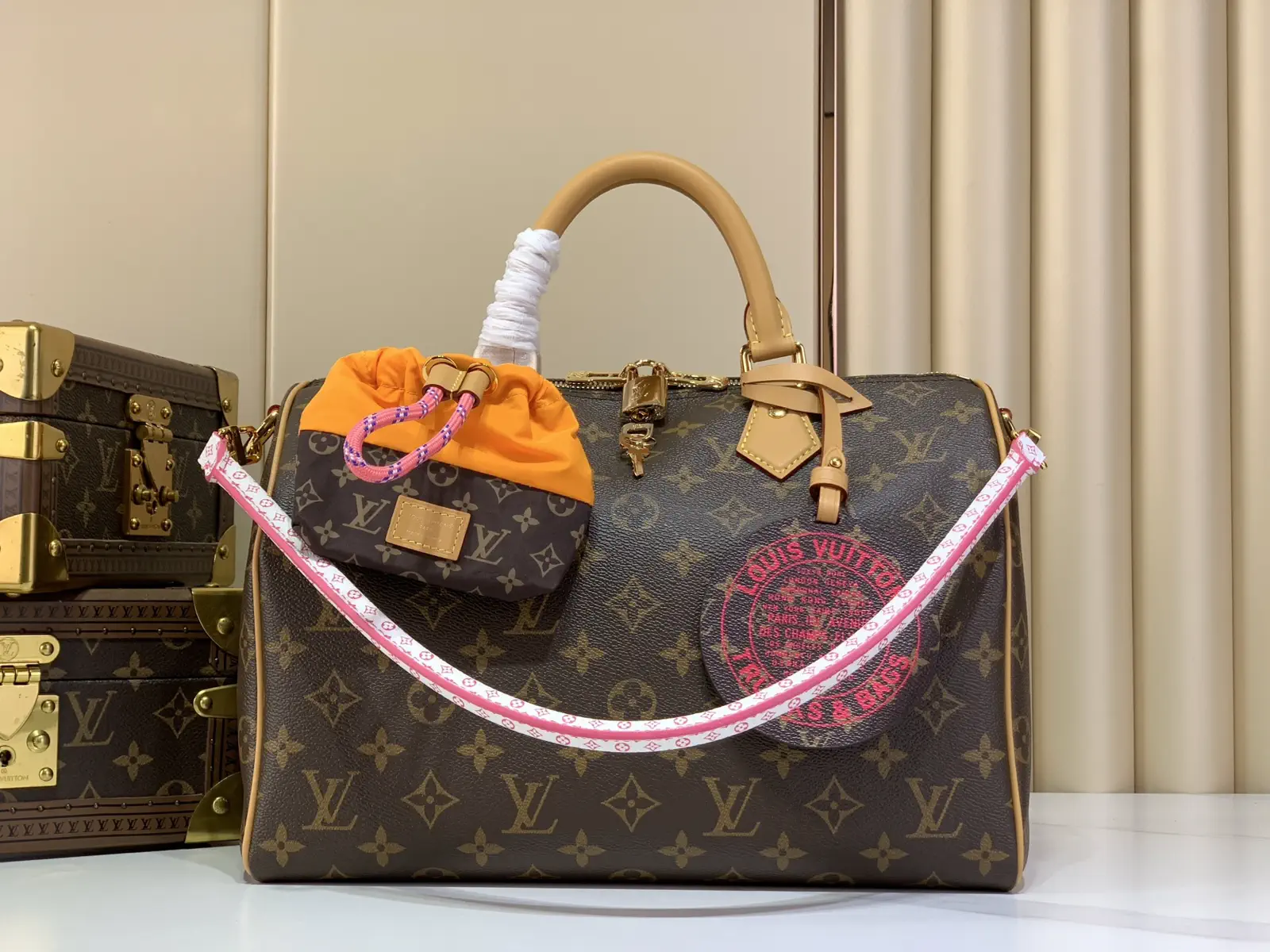 Louis Vuitton Speedy Bandoulière 30 Monogram Canvas Top Handle Bag image 1