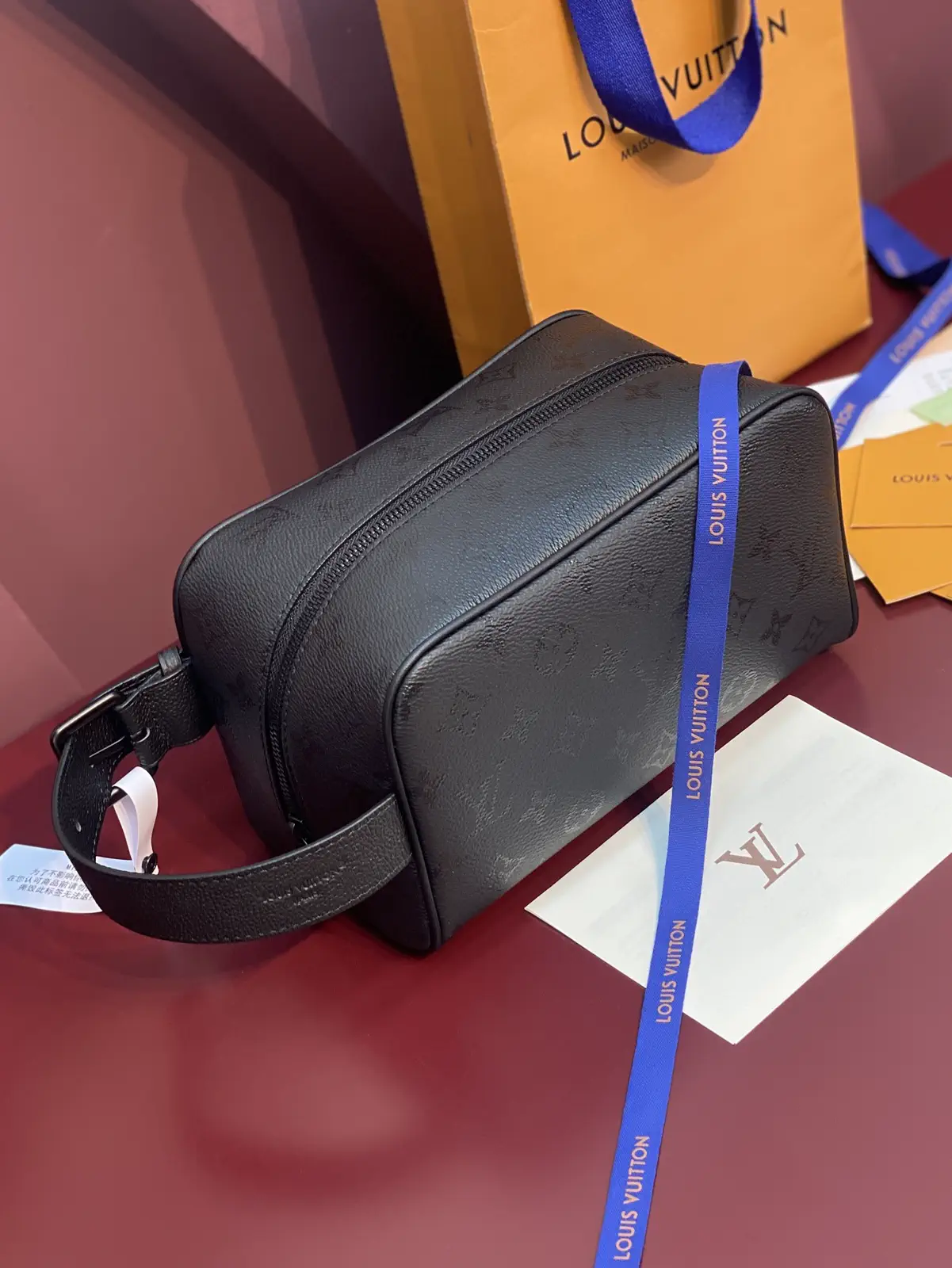 Louis Vuitton Monogram Midnight Locker Dopp Kit Toiletry Bag image 1