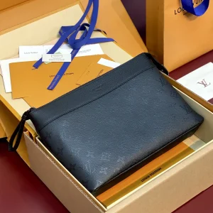 Louis Vuitton Monogram Midnight Pochette Voyage Souple Clutch image 1