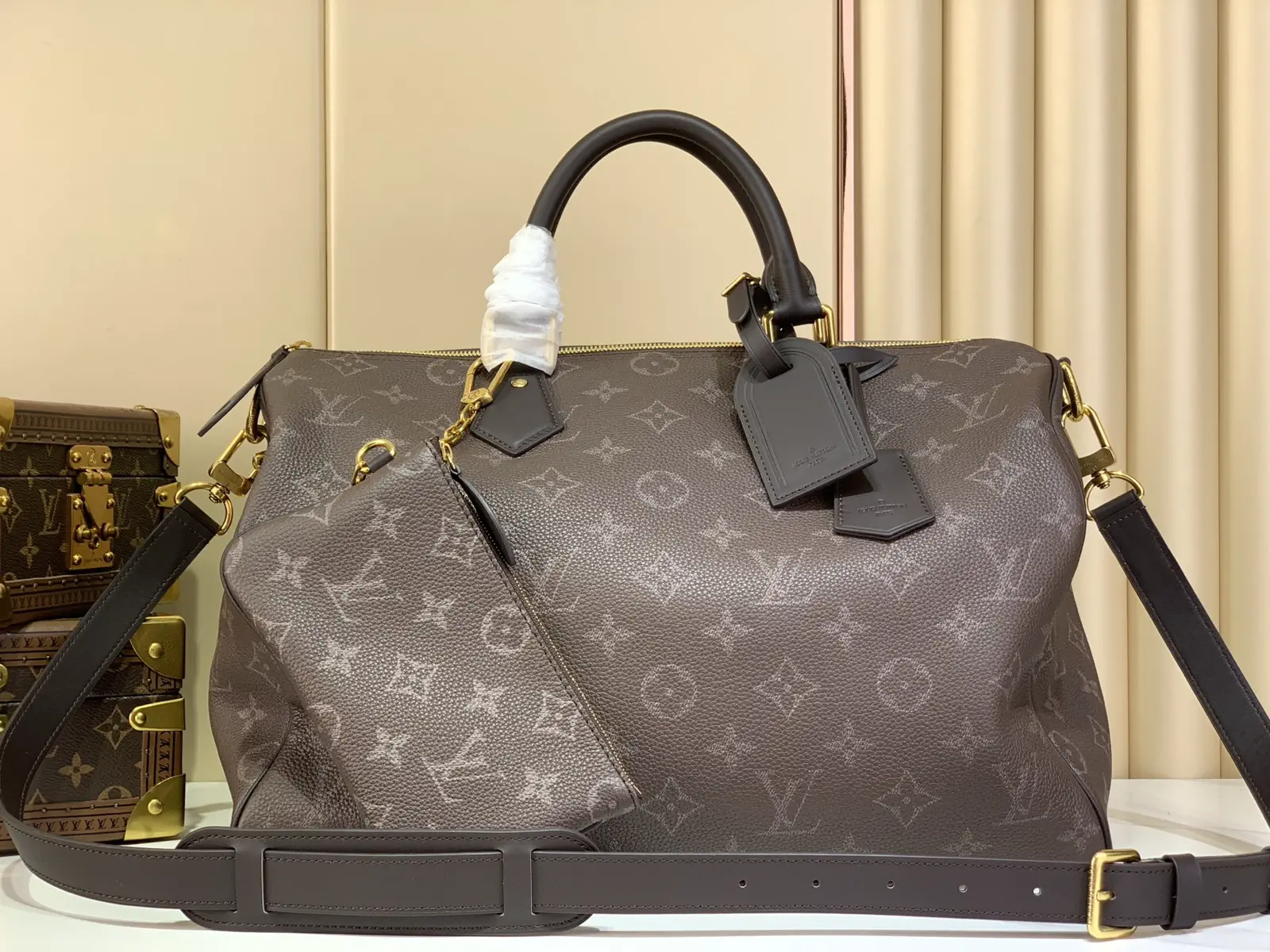 Louis Vuitton Speedy P9 Bandoulière 40 Monogram Top Handle Bag image 1
