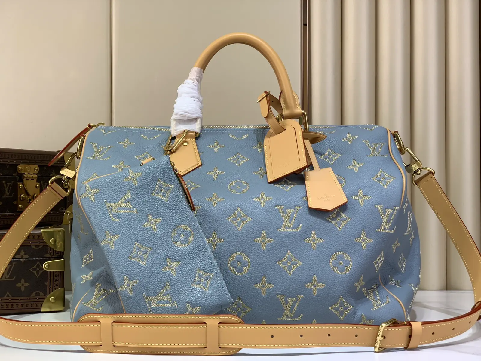 Louis Vuitton Speedy P9 Bandoulière 40 Monogram Leather Bag image 1