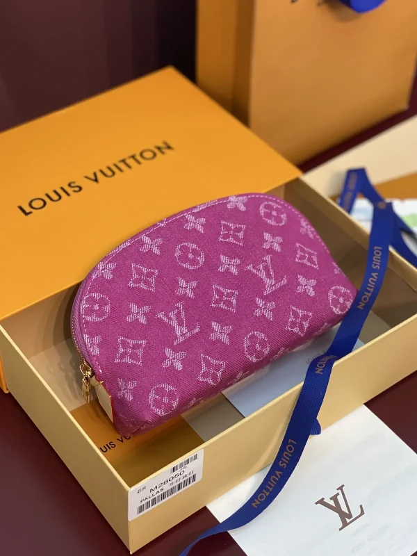 Louis Vuitton Monogram Denim Pochette Cosmétique Cosmetic Bag image 1