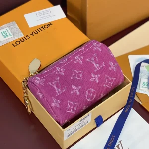 Louis Vuitton Monogram Denim Trousse Speedy Wallet image 1