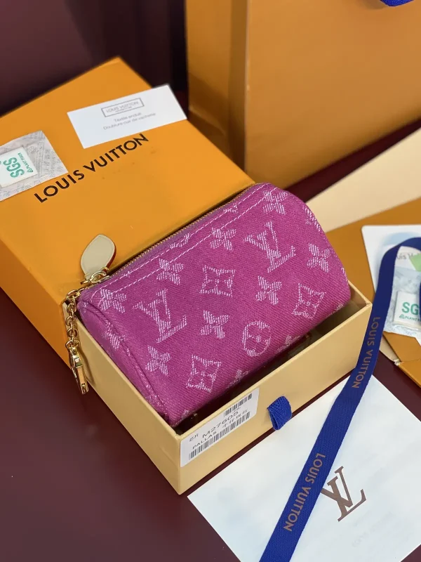 Louis Vuitton Monogram Denim Trousse Speedy Wallet image 1