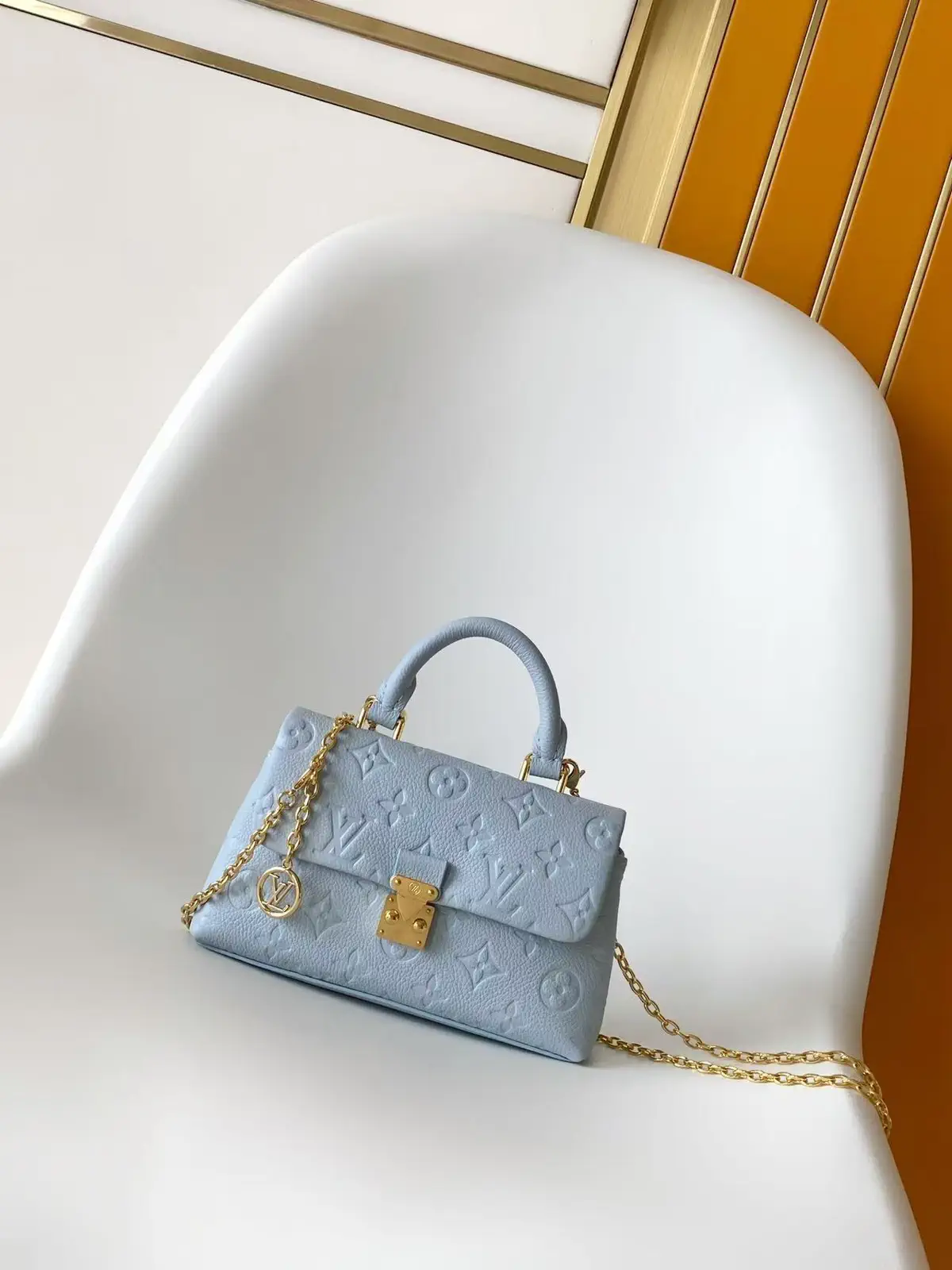Louis Vuitton Nano Madeleine Monogram Empreinte Top Handle Bag image 1