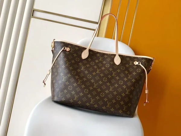 Louis Vuitton Neverfull Bandouliere Inside Out GM Monogram Tote Bag image 1
