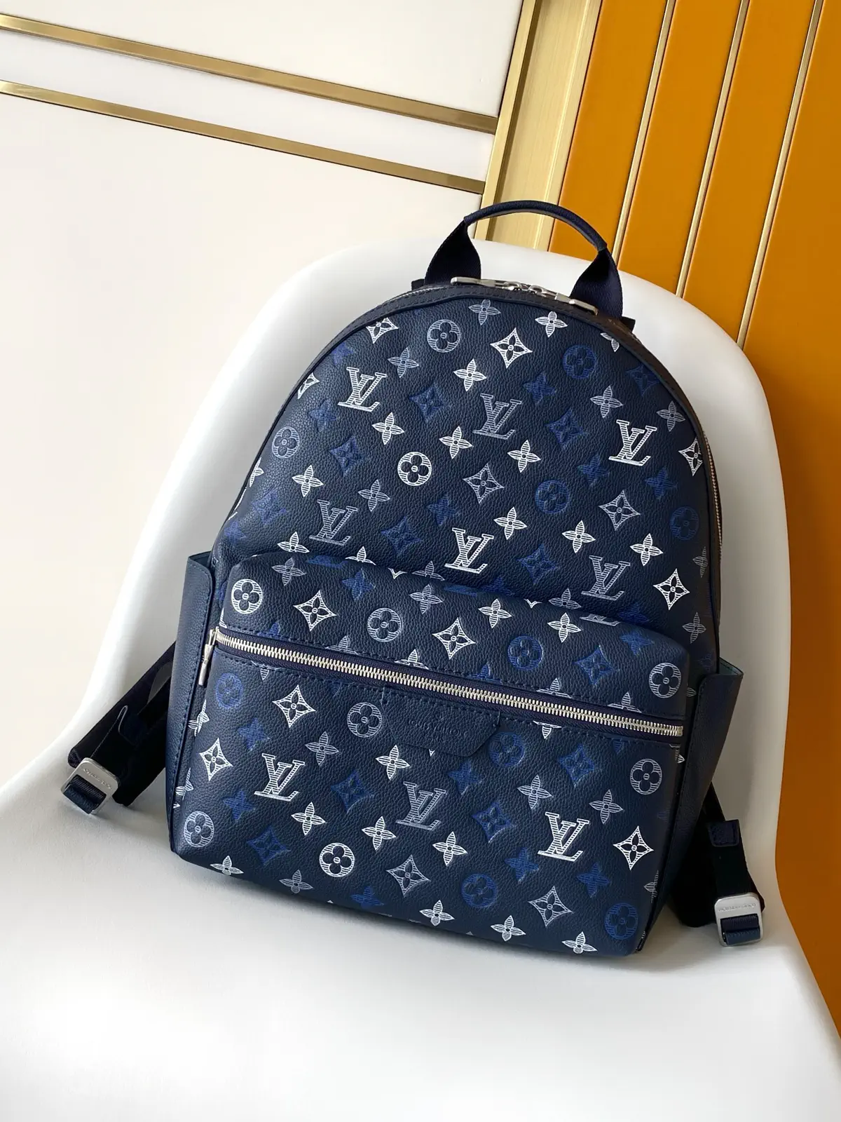 Louis Vuitton Monogram Embossed Discovery Backpack image 1