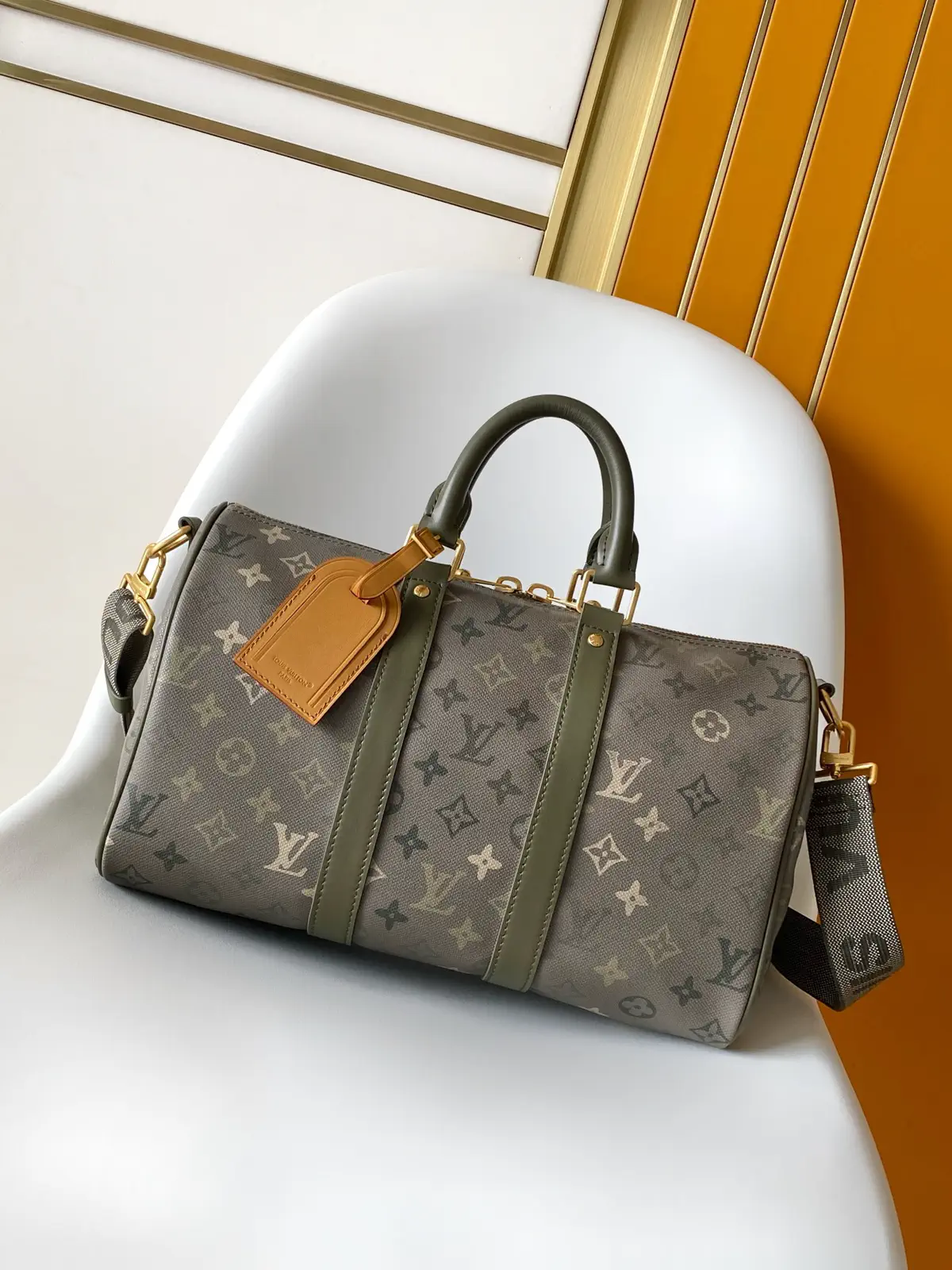 Louis Vuitton Monogram Keepall Bandoulière 35 Duffle Bag image 1