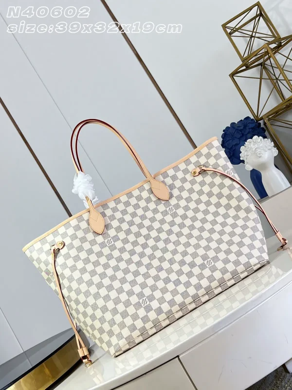 Louis Vuitton Neverfull GM Damier Azur Tote Bag image 1