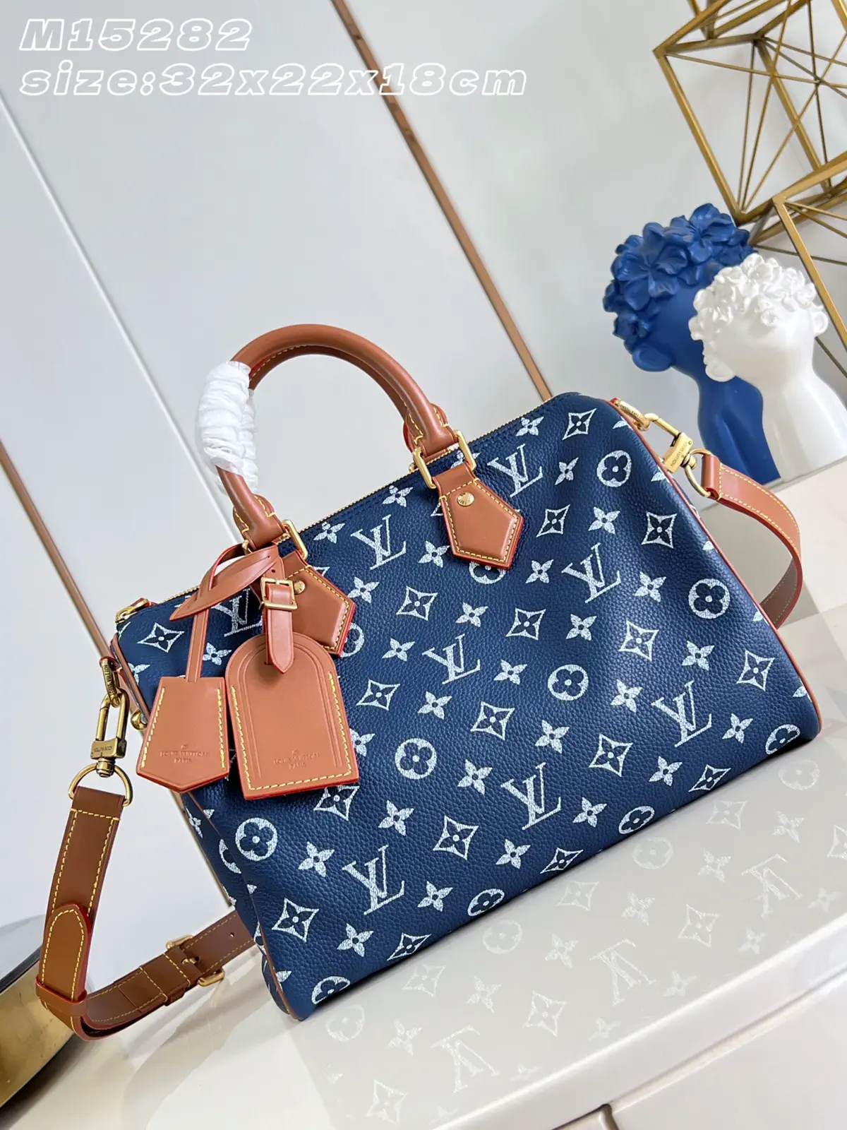 Louis Vuitton Speedy P9 Bandoulière 30 Monogram Top Handle Bag image 1