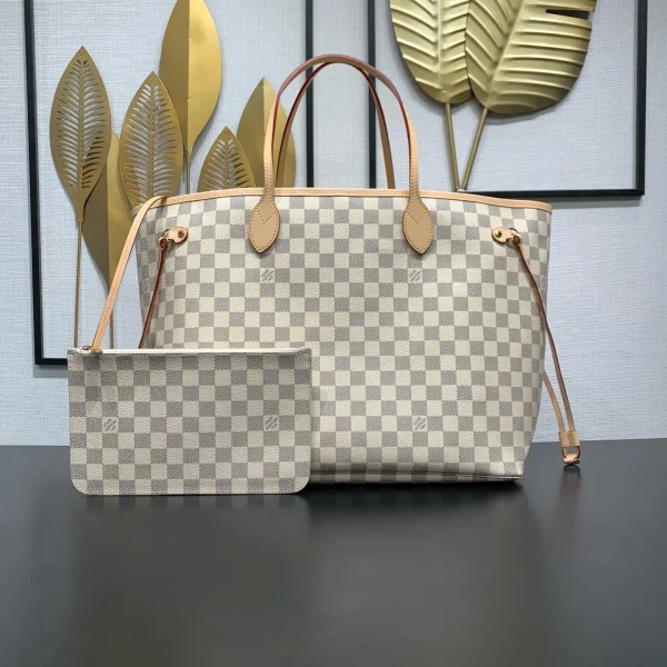 Louis Vuitton Damier Azur Neverfull GM Tote Bag image 1