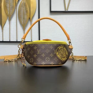 Louis Vuitton Monogram Canvas Bumbag with Yellow Trim image 1