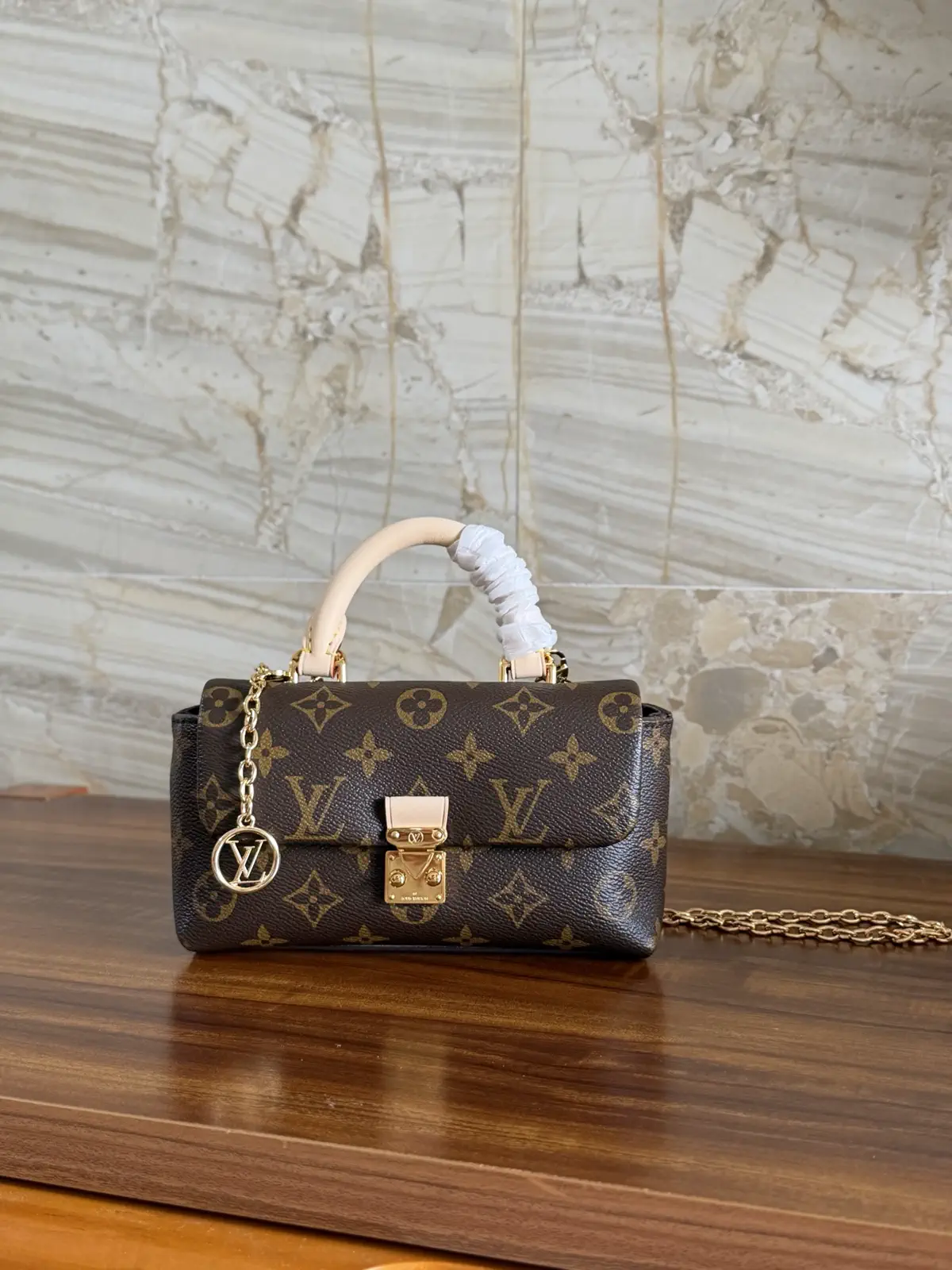 Louis Vuitton Nano Madeleine Monogram Top Handle Bag image 1