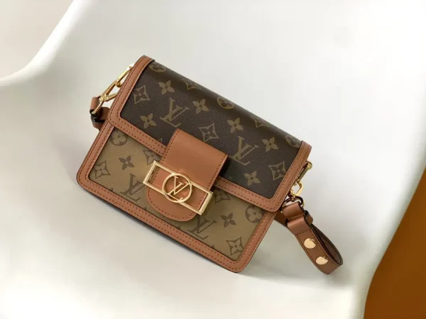 Louis Vuitton Mini Dauphine Monogram Crossbody Bag image 1