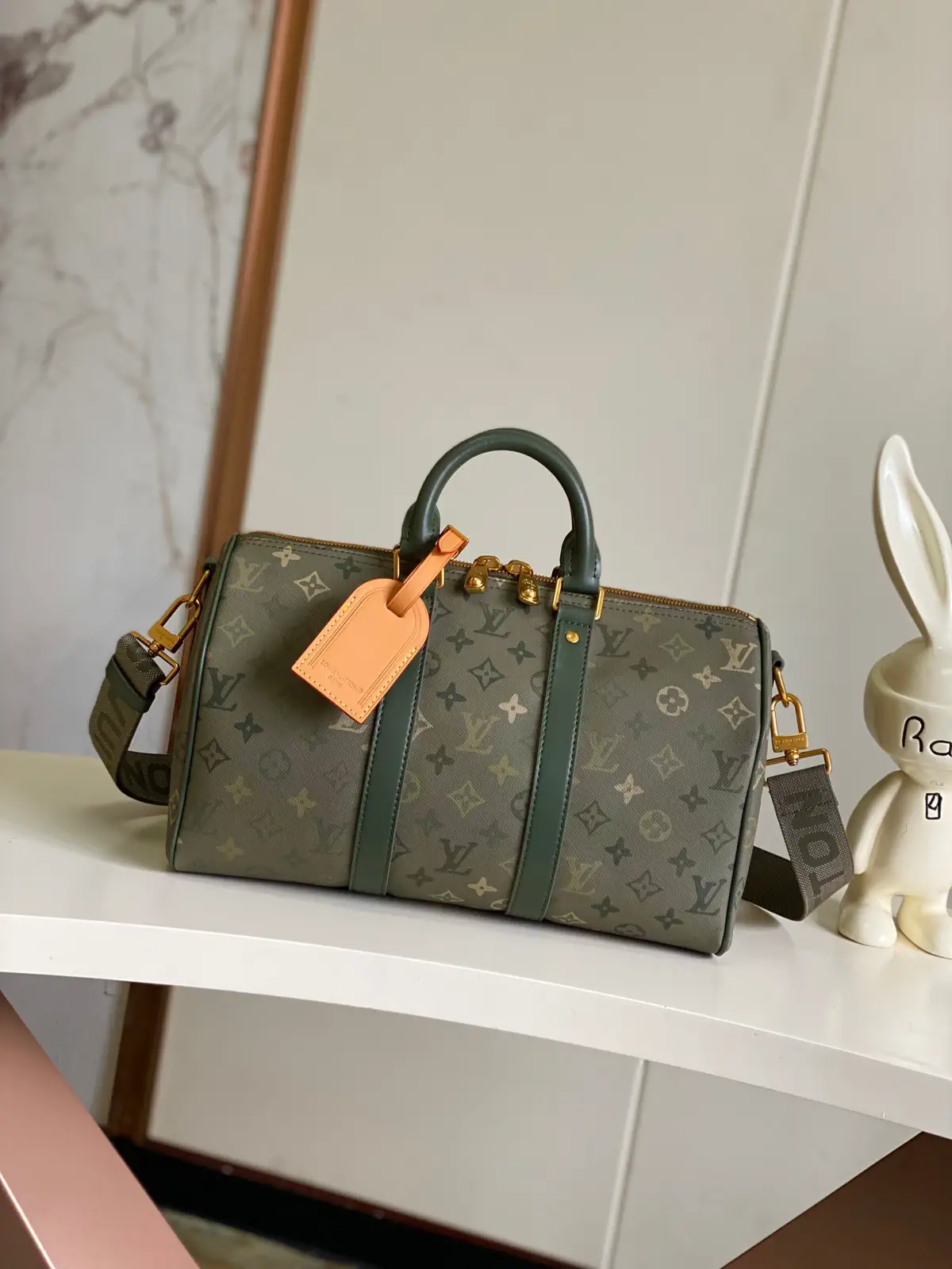 Louis Vuitton Monogram Keepall Bandoulière 35 Duffle Bag image 1