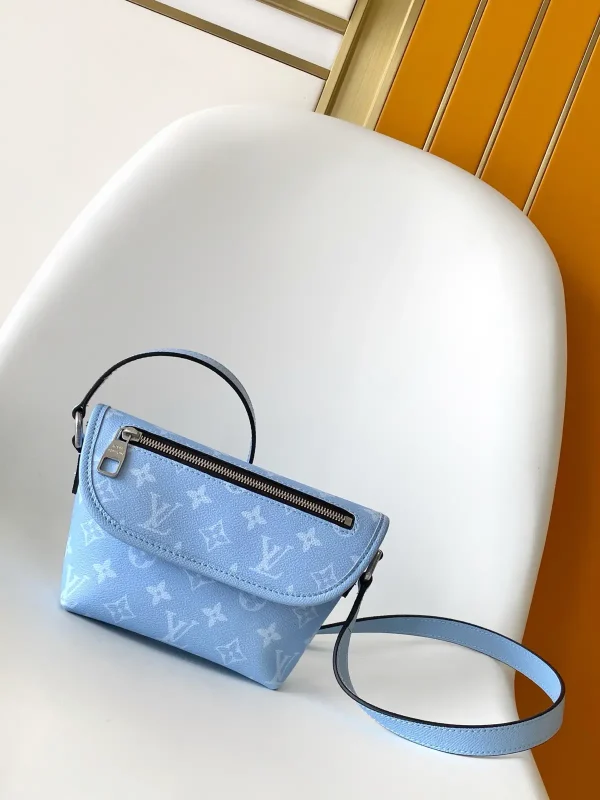 Louis Vuitton Light Blue Monogram Mini Crossbody Bag image 1