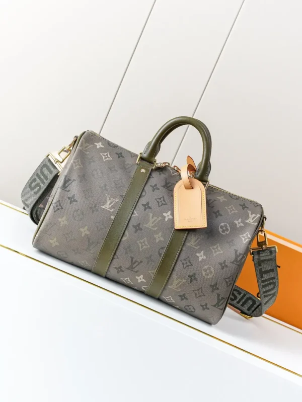 Louis Vuitton Monogram Keepall Bandoulière 35 Duffle Bag image 1
