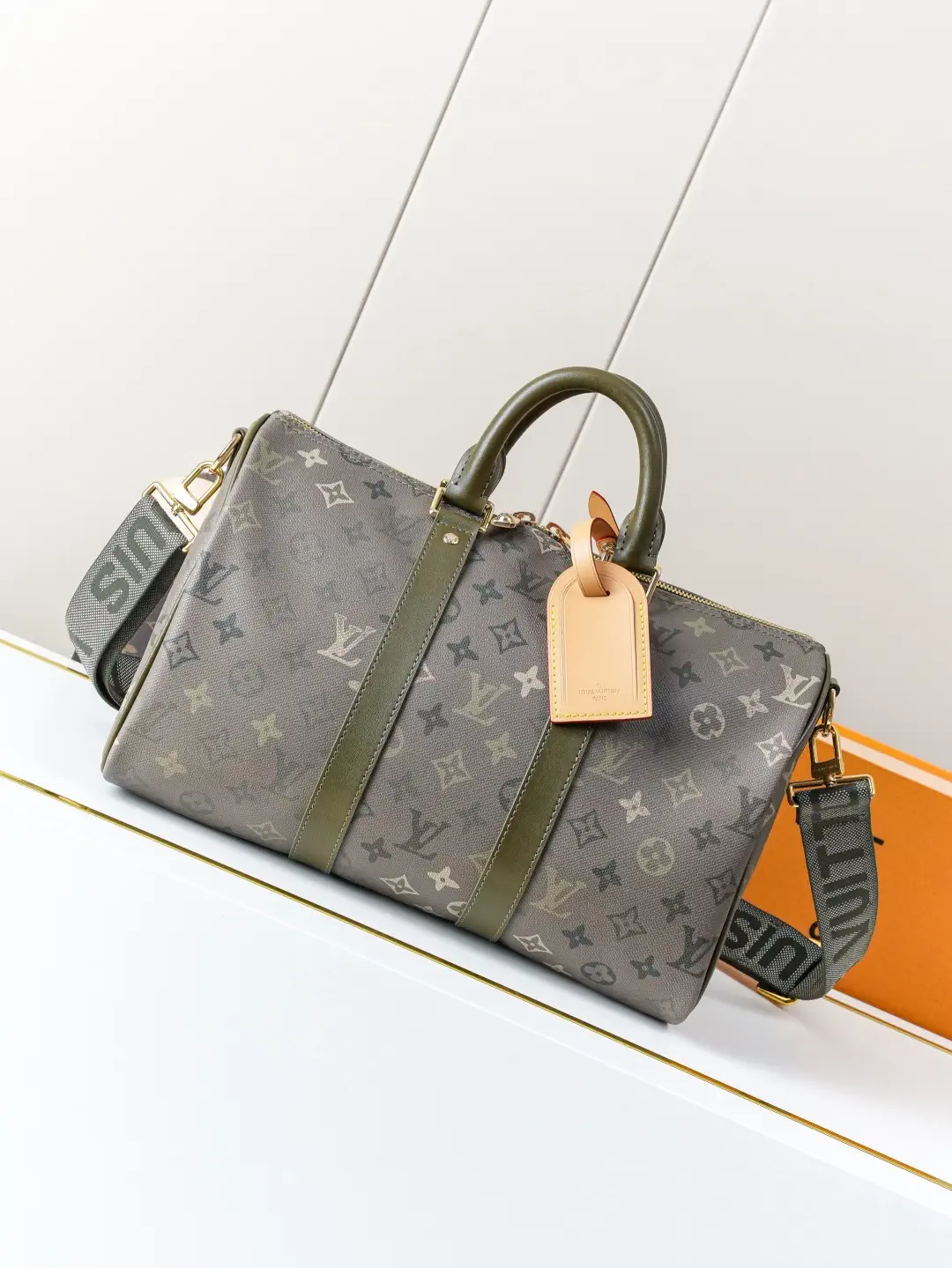 Louis Vuitton Monogram Keepall Bandoulière 35 Duffle Bag image 1