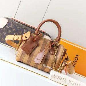 Louis Vuitton Speedy P9 Bandoulière 20 Striped Top Handle Bag image 1