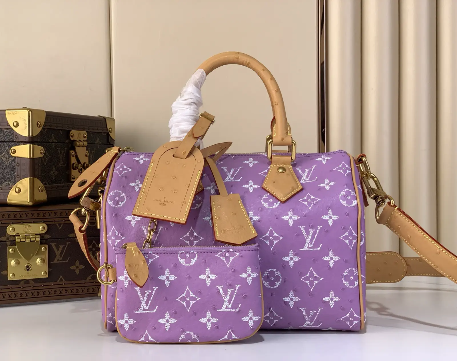Louis Vuitton Speedy P9 Bandoulière 25 Monogram Top Handle Bag image 1
