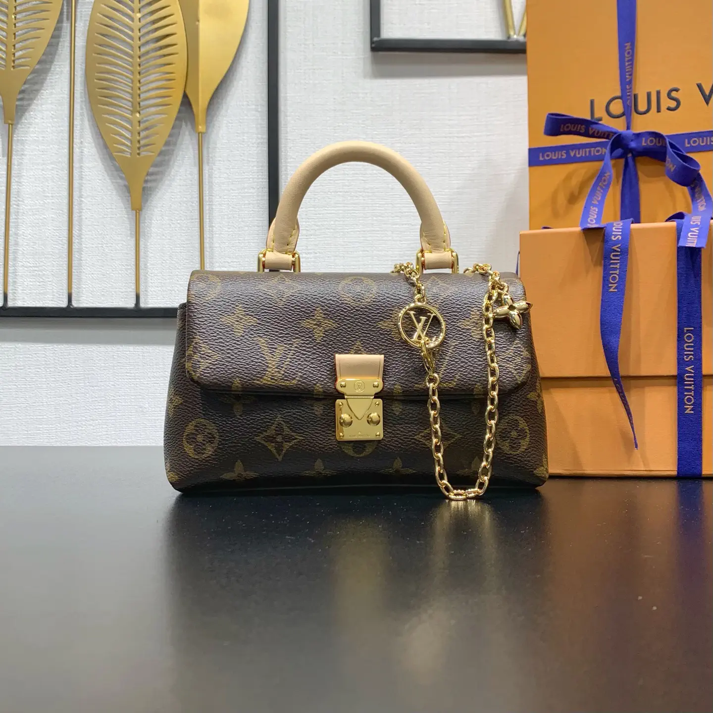 Louis Vuitton Monogram Nano Madeleine Top Handle Bag image 1