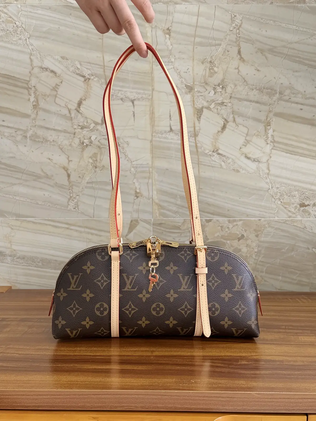 Louis Vuitton Monogram Squire East West Shoulder Bag image 1