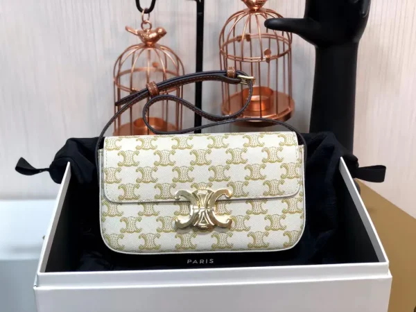 CELINE Triomphe Monogram Shoulder Bag image 1