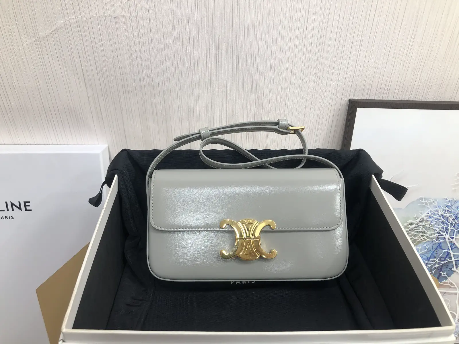 CELINE Triomphe Shoulder Bag image 1