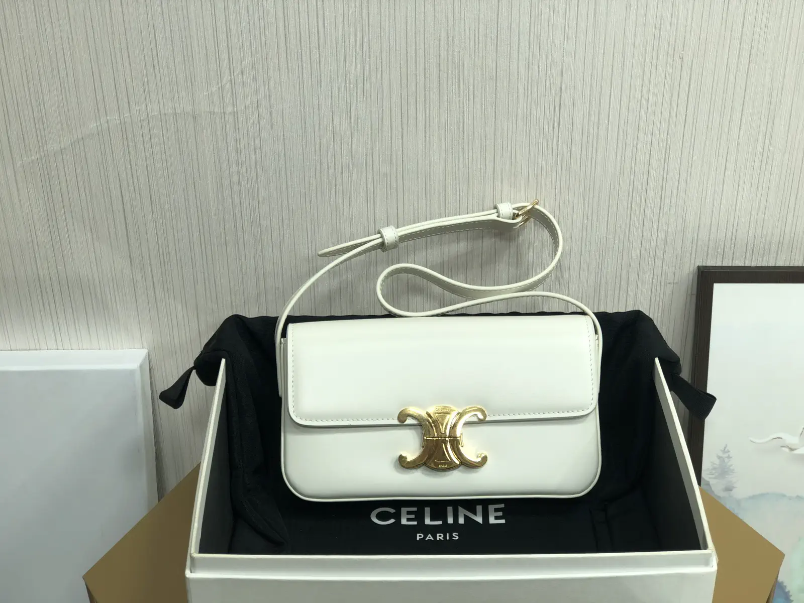 CELINE Triomphe Shoulder Bag image 1