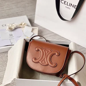 CELINE FOLCO Saddle Crossbody Bag image 1