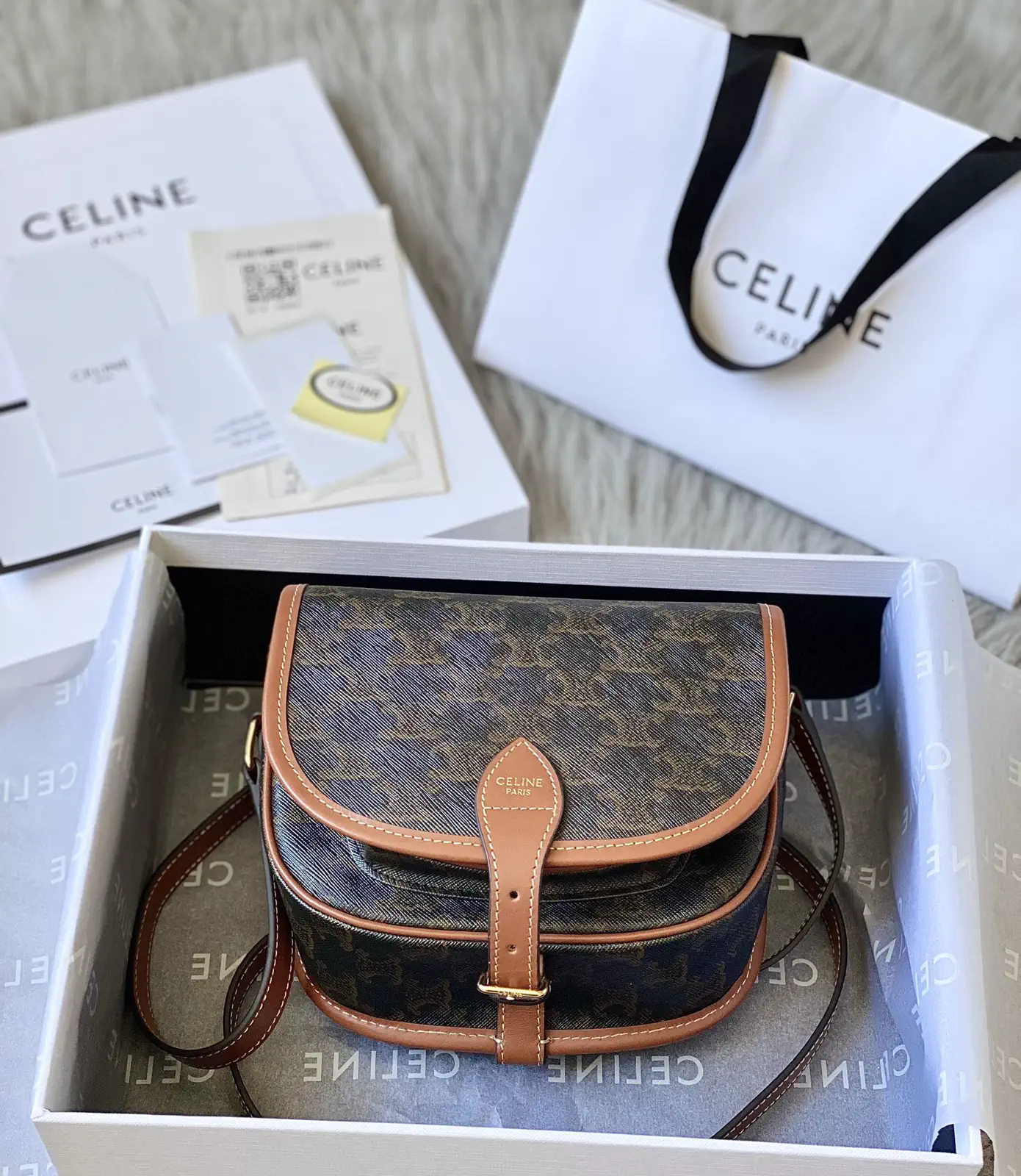 CELINE Monogram Crossbody Bag image 1