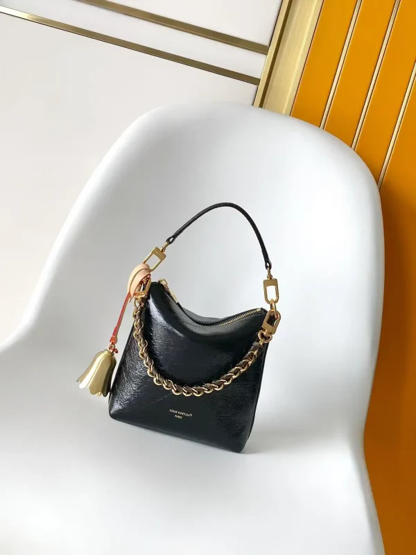 Louis Vuitton Black Chain Strap Shoulder Bag image 1