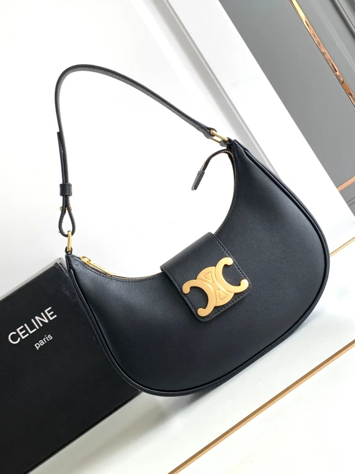CELINE Ava Triomphe Shoulder Bag image 1