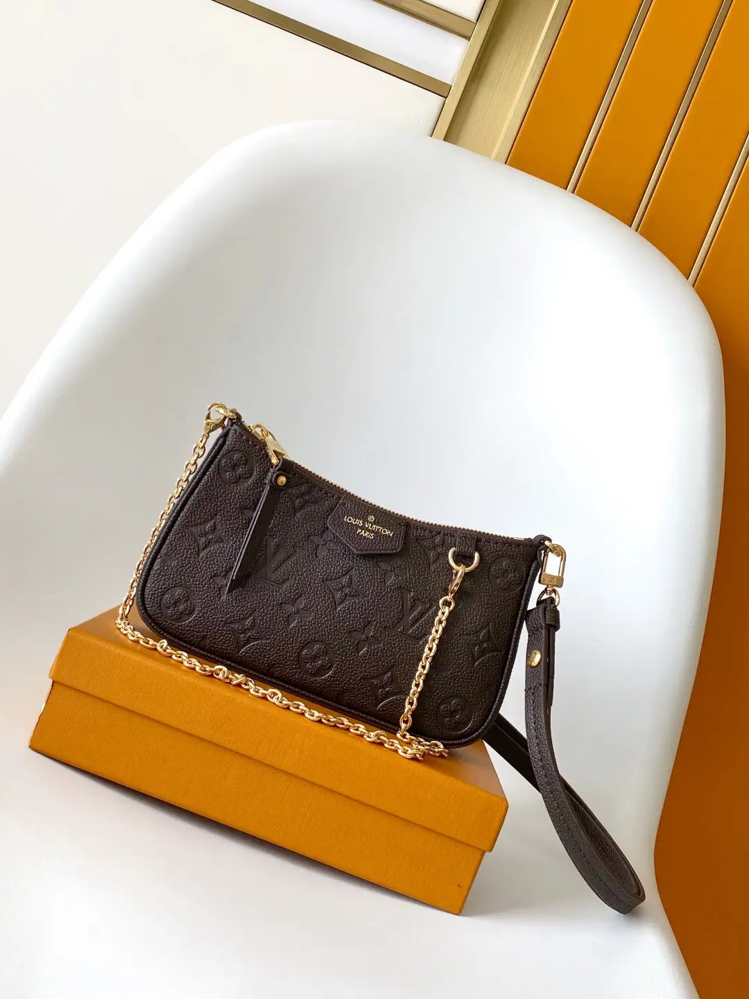Louis Vuitton Easy Pouch On Strap Monogram Empreinte Crossbody Bag image 1