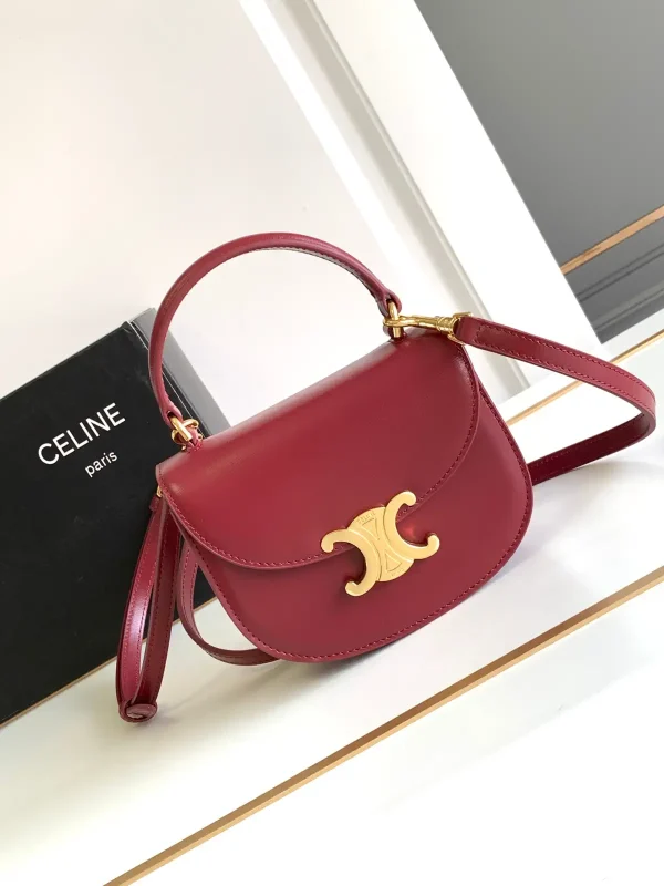 CELINE Mini Besace Triomphe Crossbody Bag image 1