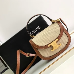 CELINE Mini Besace Triomphe Crossbody Bag image 1