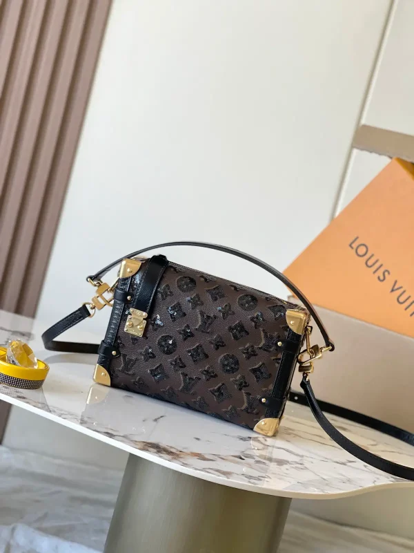 Louis Vuitton Monogram Sequin Side Trunk Bag image 1