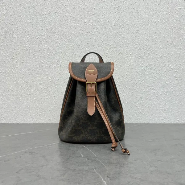CELINE Triomphe Canvas Print Mini Backpack image 1