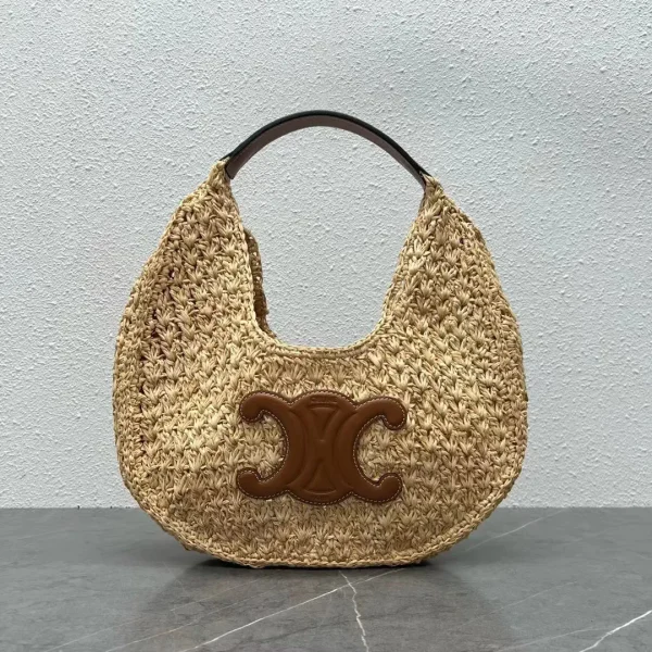 CELINE Handwoven Hobo Bag image 1