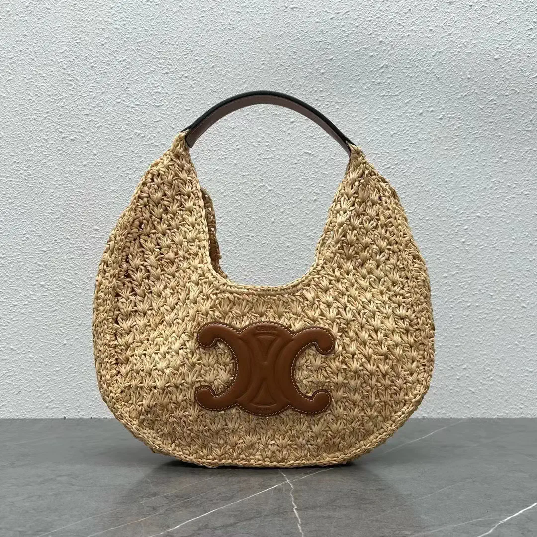 CELINE Handwoven Hobo Bag image 1