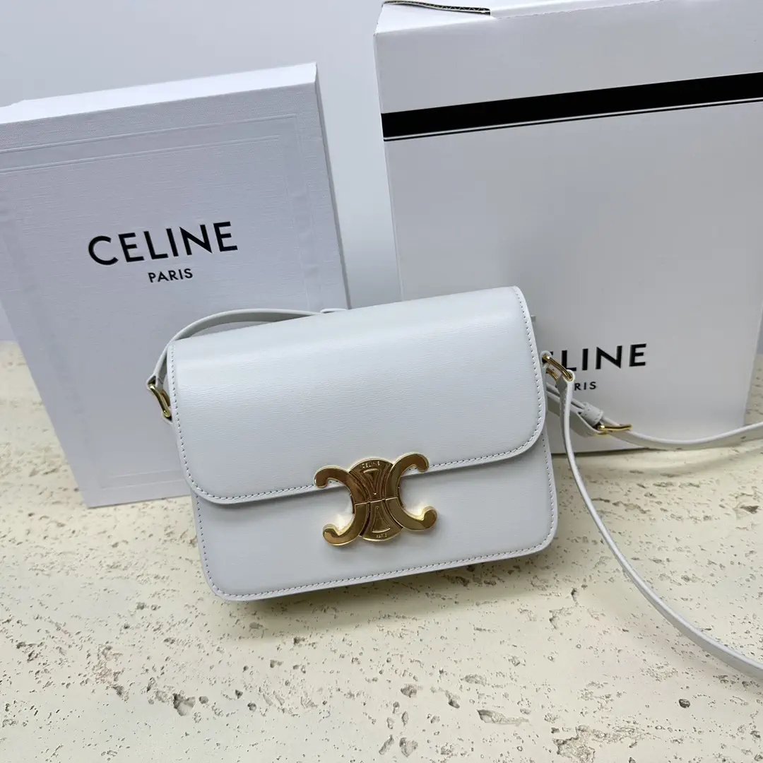 CELINE Teen Triomphe Shoulder Bag image 1