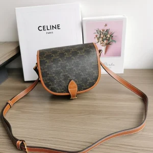 CELINE Folco Monogram Crossbody Bag image 1