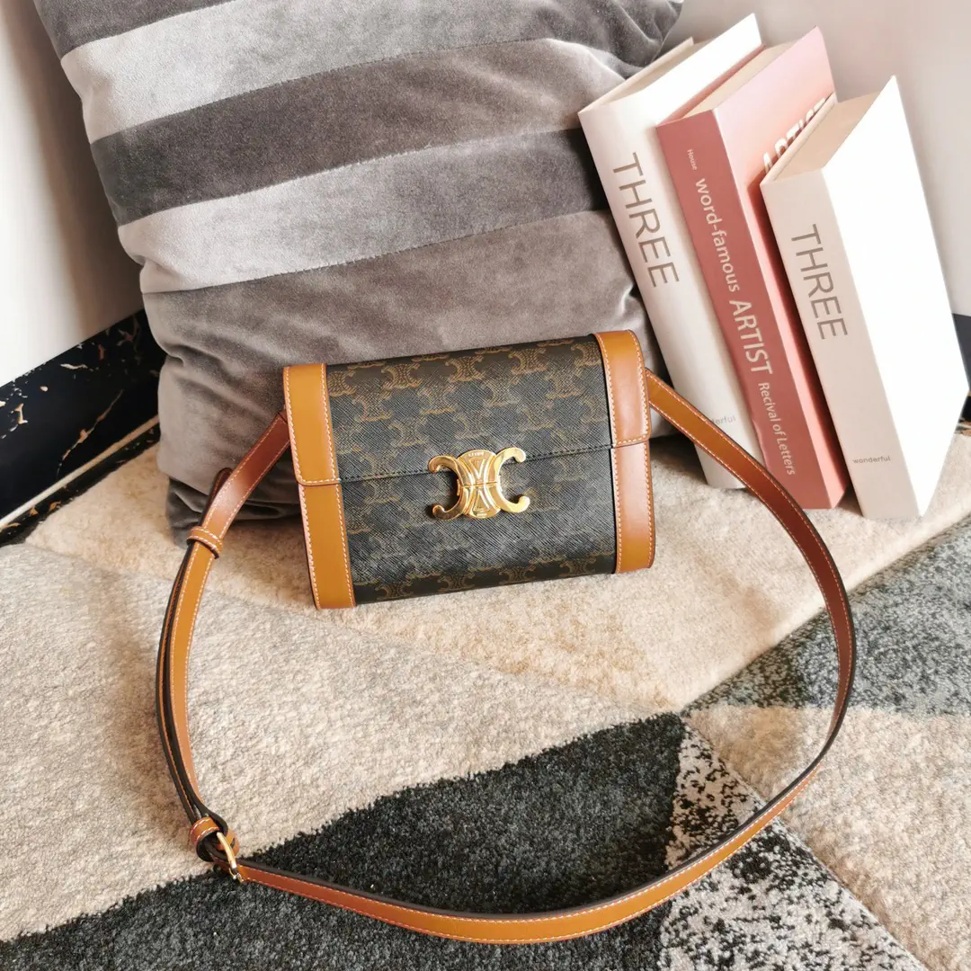 CELINE Monogram Envelope Crossbody Bag image 1