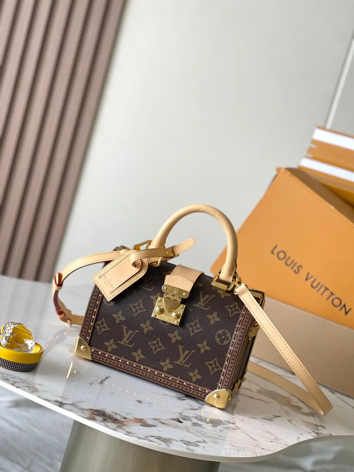 Louis Vuitton Monogram Speedy 20 Top Handle Bag image 1