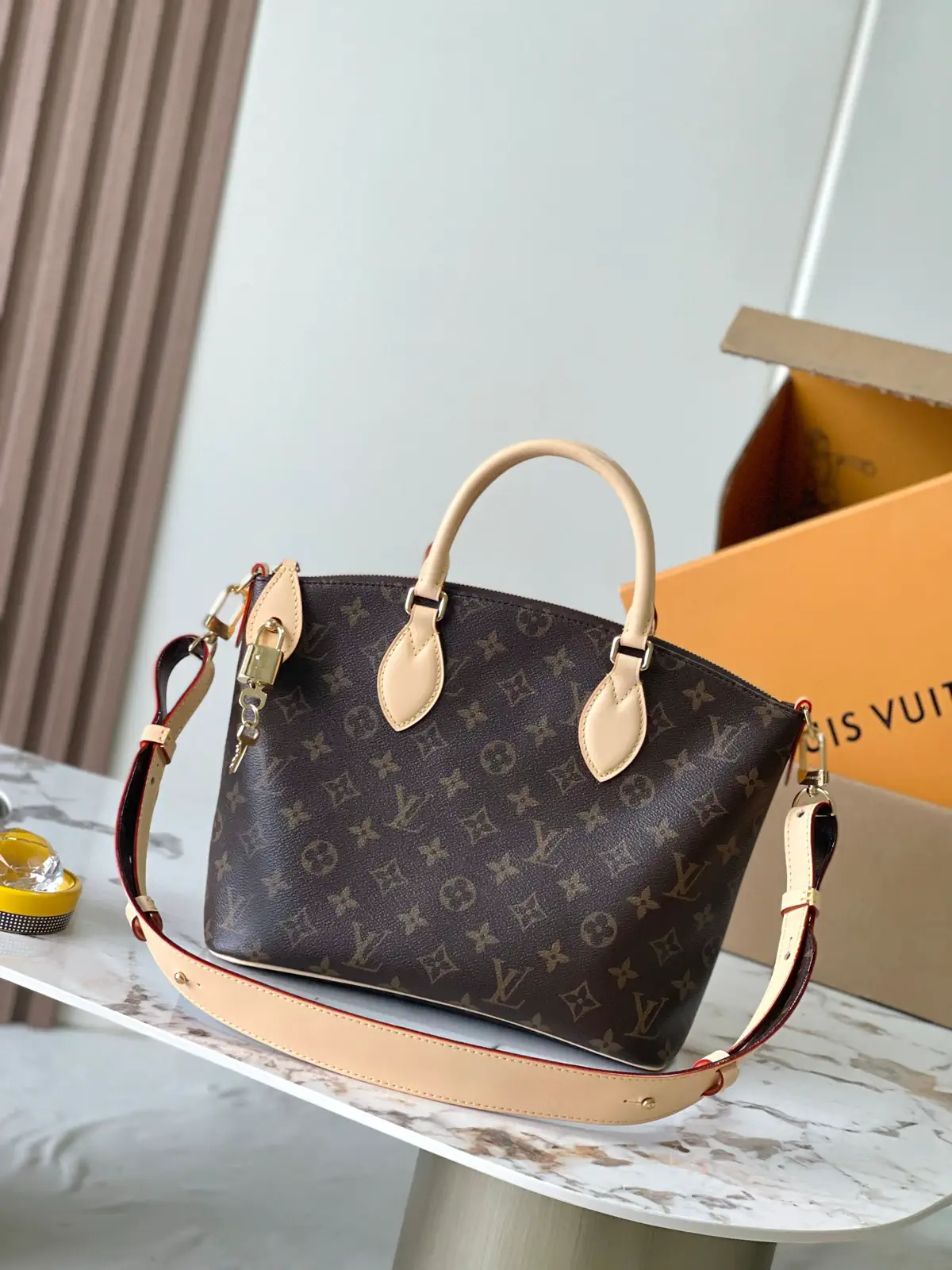 Louis Vuitton Lockit PM Monogram Top Handle Bag image 1